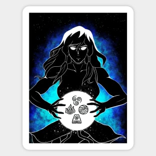 Cosmic Korra Sticker